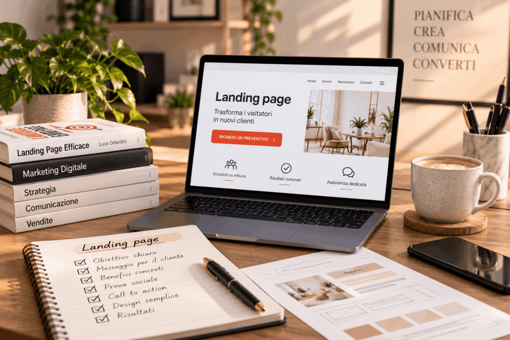landing page